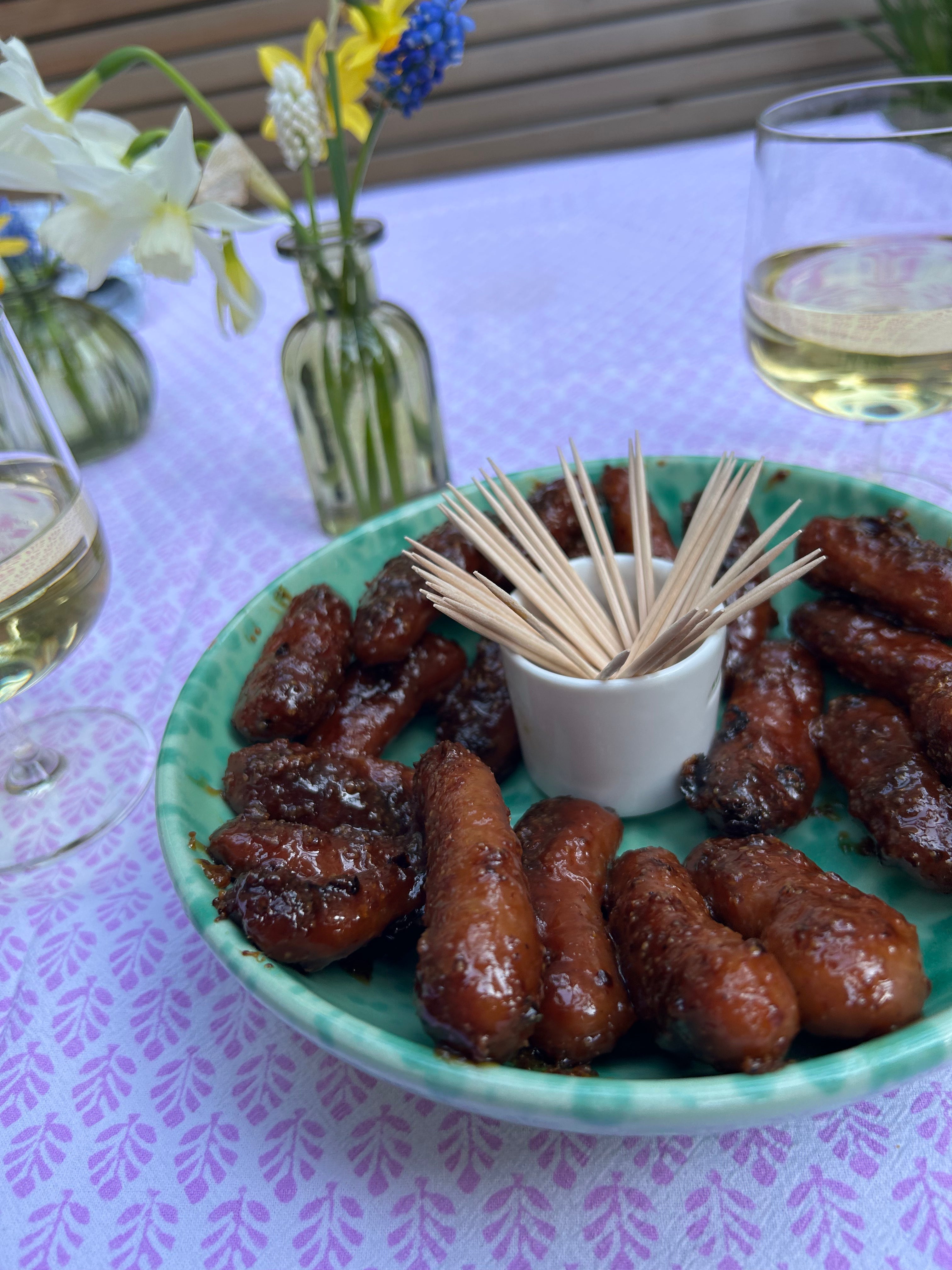 Easter Series: Honey Mustard Cocktail Sausages