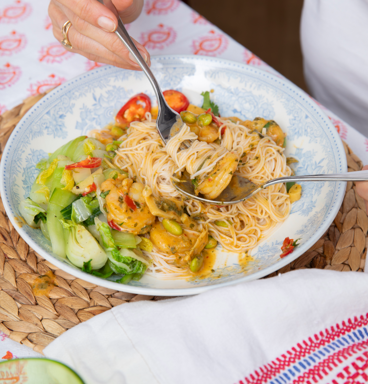 Thai Red King Prawn Curry