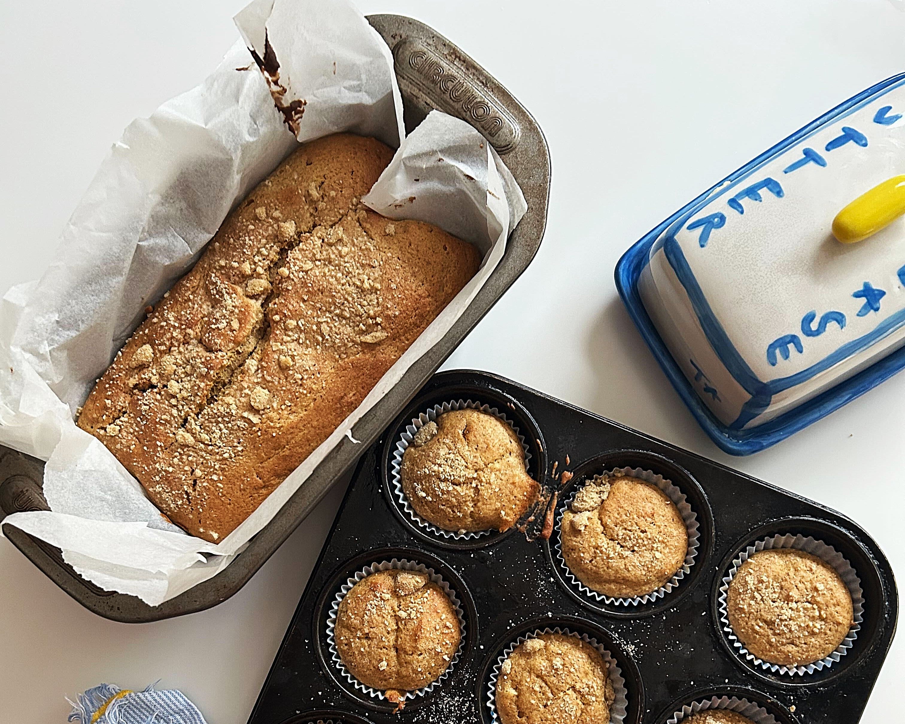 Autumn Squash and Banana Muffins