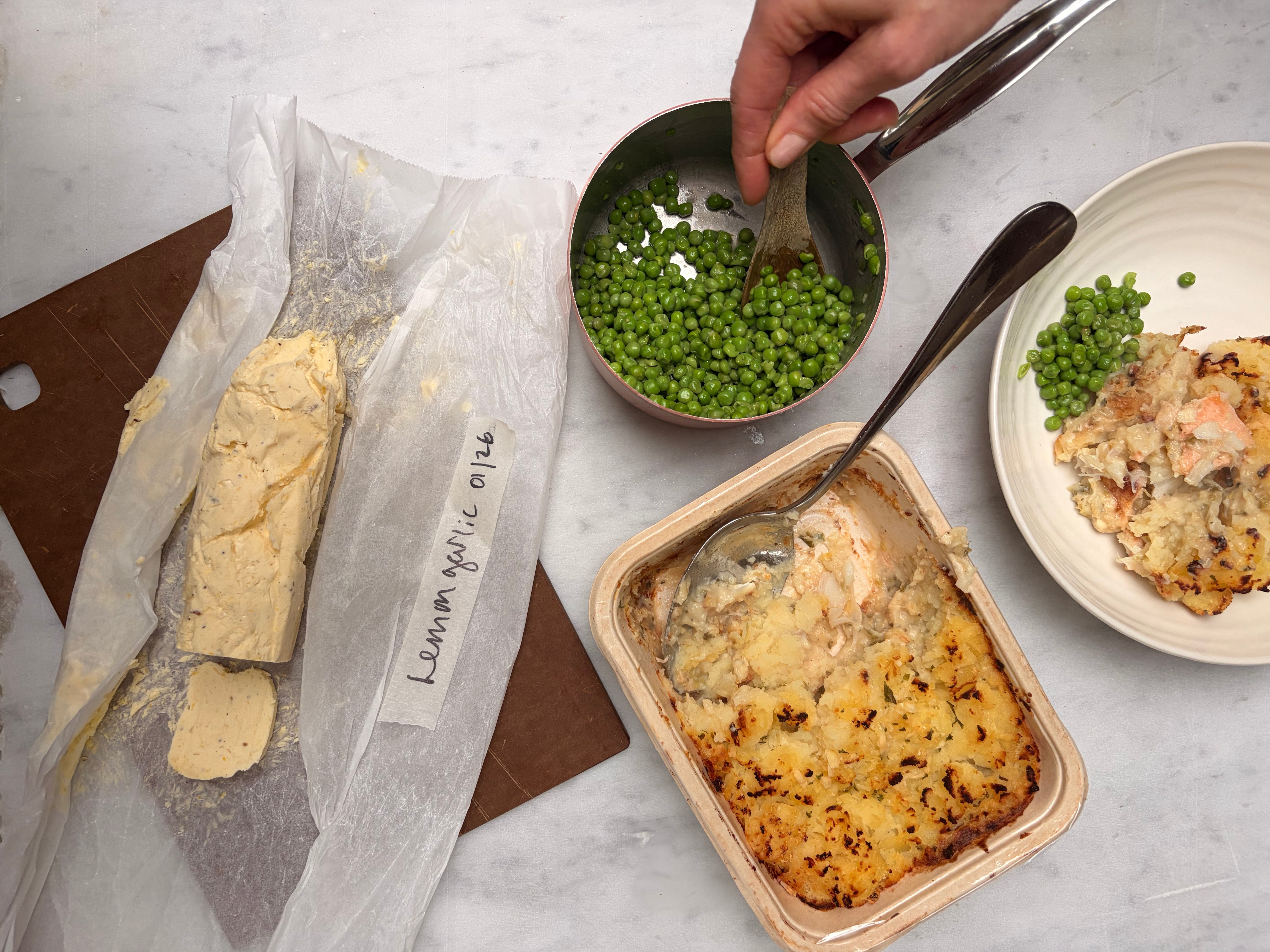 Flavoured Butters: Lemon & Garlic