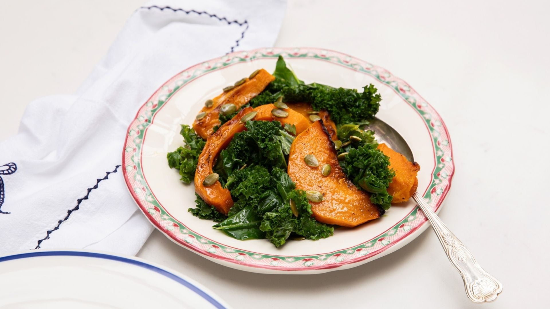 Autumnal Squash & Kale Salad