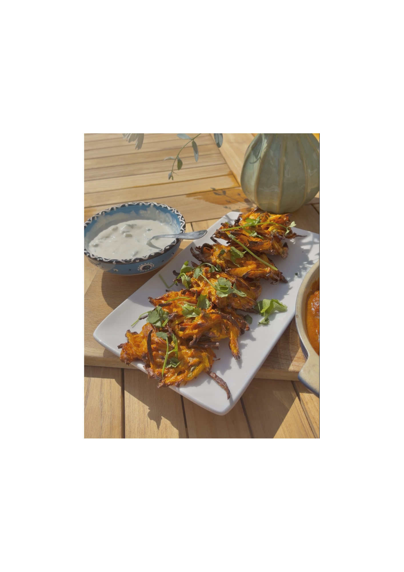 Oven-Baked Onion Bhajis