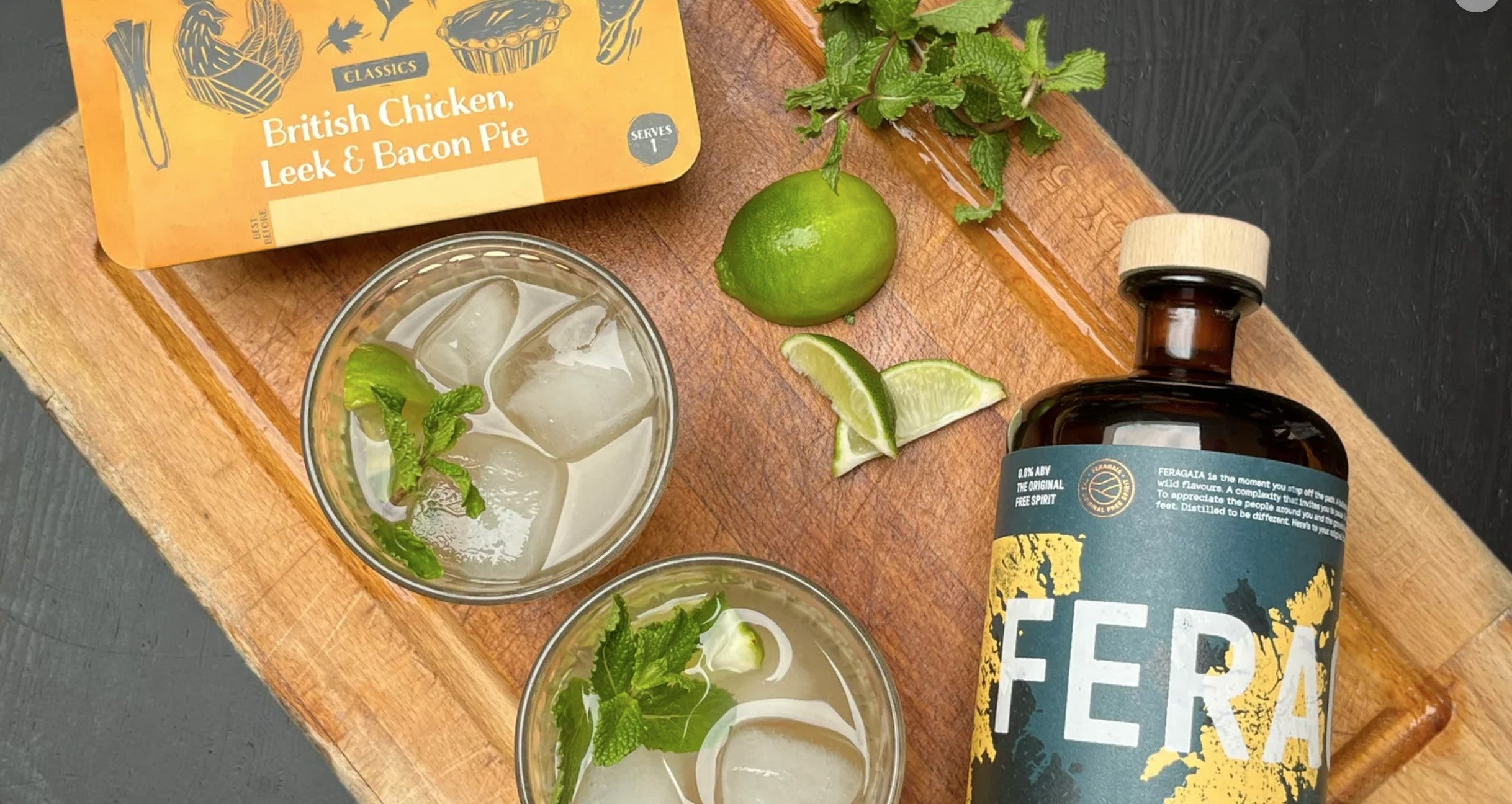 Enter for the chance to win £140 worth of ByRuby meals and Feragaia Spirits!