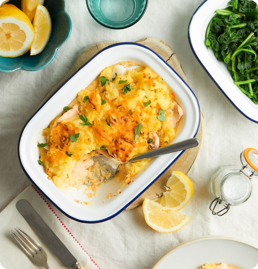 Classic British Fish Pie Frozen Ready Meals Delivered To You byRuby